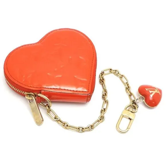 Louis Vuitton Coin Purse Vernis Orange #129181L28B - Picture 3 of 8